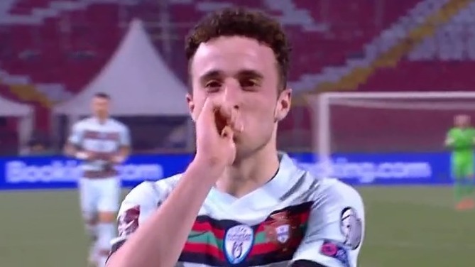 گل دوم پرتغال به صربستان (دبل ژوتا)