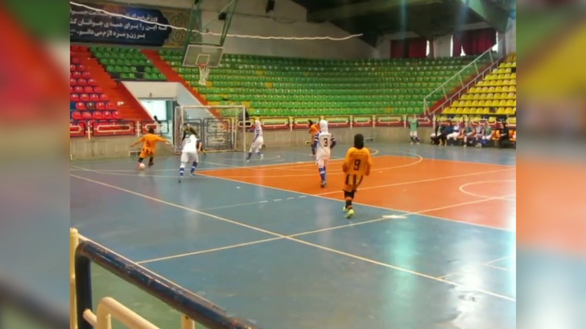 پنج گل تیم فوتسال بانوان مس کرمان به شهروند ساری