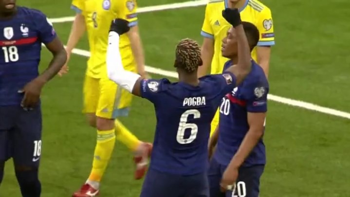 گل دوم فرانسه به قزاقستان (گل به خودی سرجی)