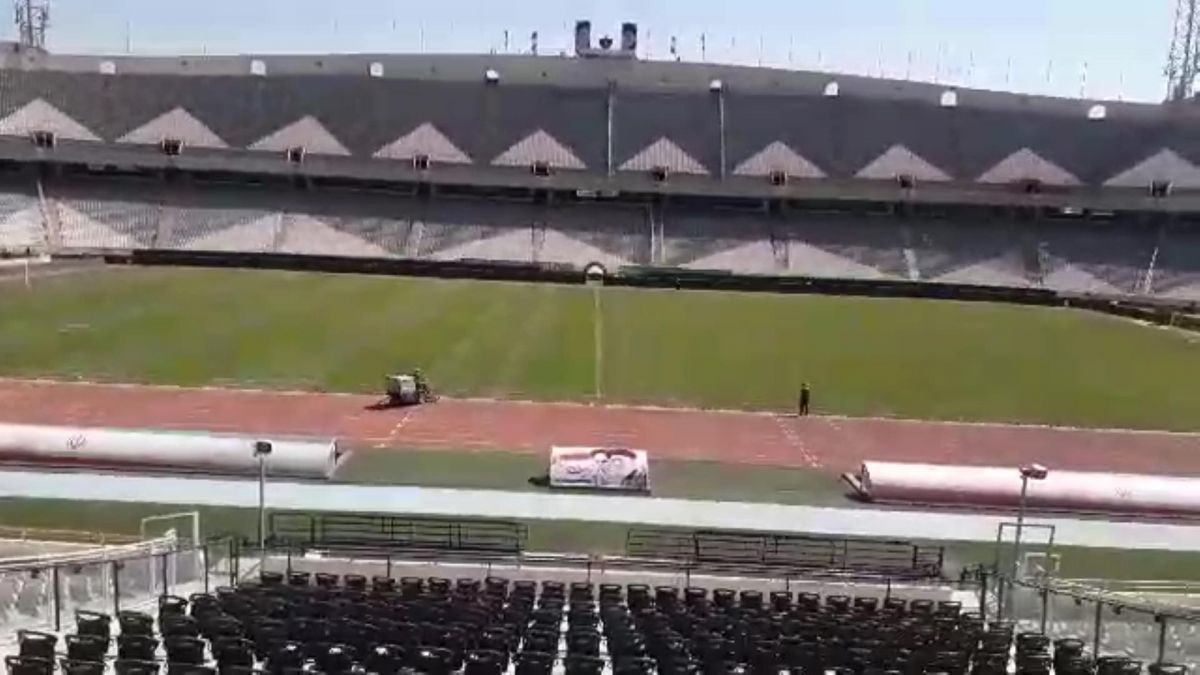 ورزشگاه آزادی آماده برگزاری دیدار دوستانه تیم‌های ملی ایران و سوریه