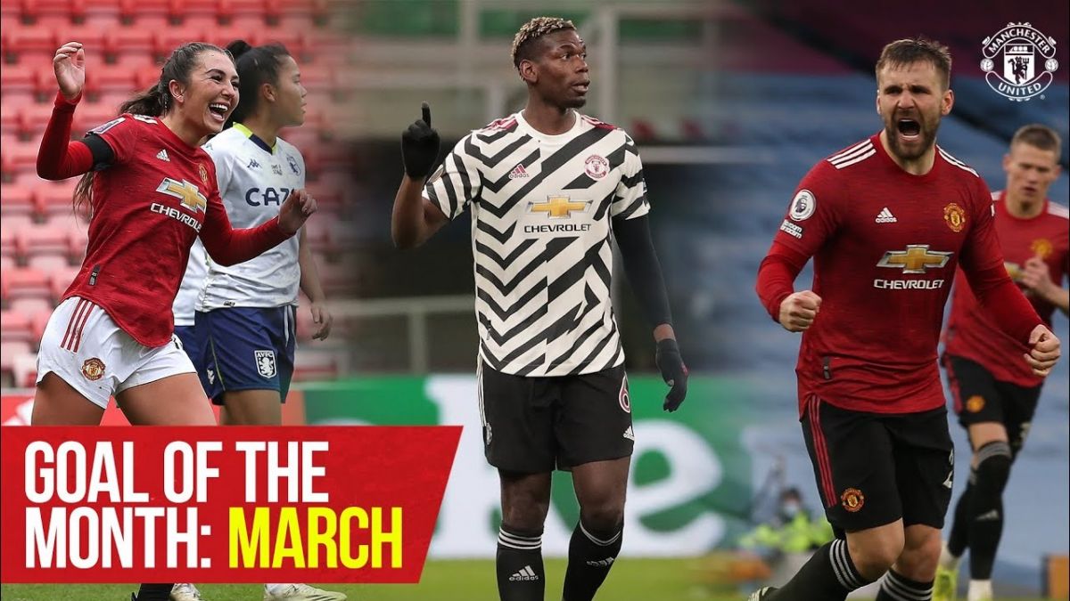 گلهای برتر منچستریونایتد در ماه مارس 2021