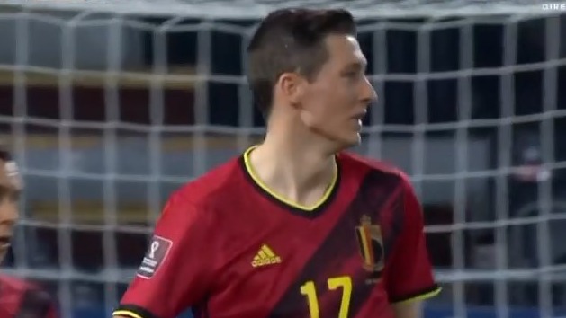 گل هشتم بلژیک به بلاروس (هانس واناکن)