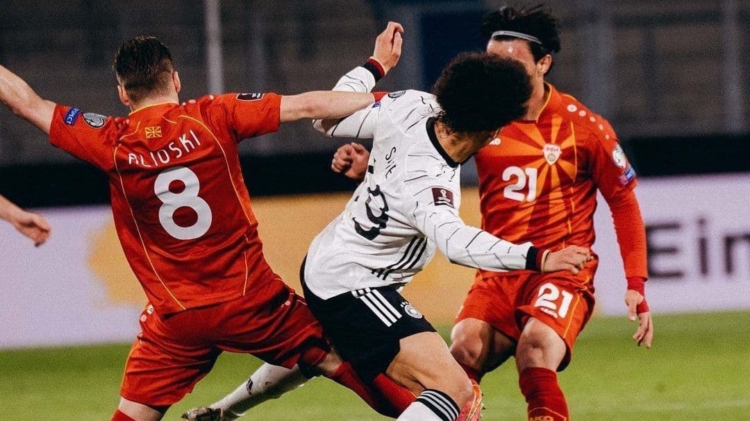 خلاصه بازی آلمان 1-2 مقدونیه
