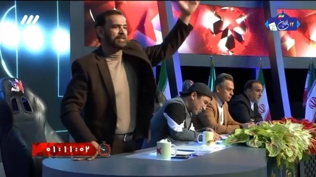 واکنش جالب فیروز کریمی به شوت محمد نصرتی شرکت کننده در مسابقه ستاره ساز