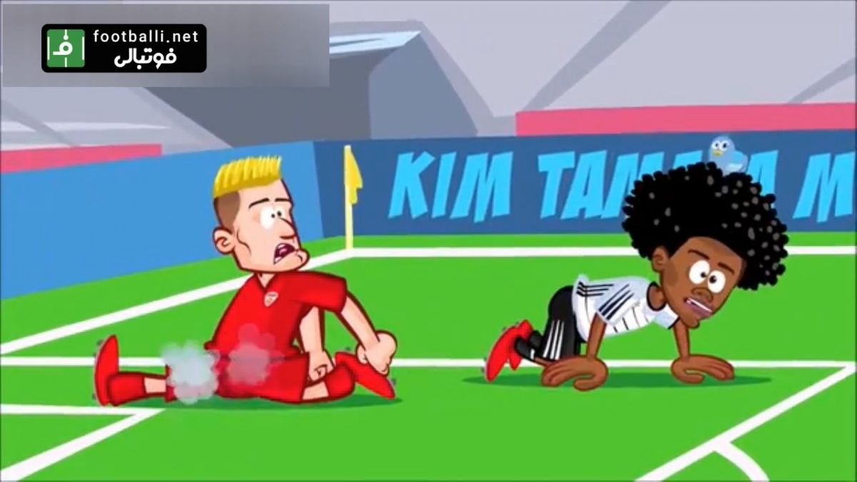 شکست عجیب آلمان مقابل مقدونیه به روایت کارتون