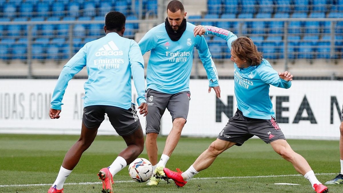 تمرین رئال مادرید (13 فروردین)