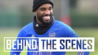 تمرین آرسنال با حضور ملی پوشان