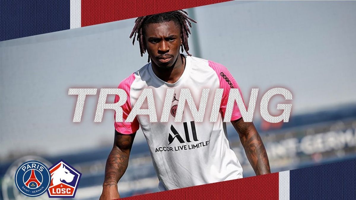 آخرین تمرین پاری سن ژرمن پیش از بازی با لیل