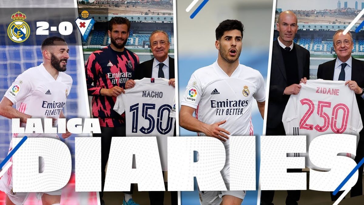 حواشی بازی رئال مادرید 2-0 ایبار از نگاه دوربین رئالی ها