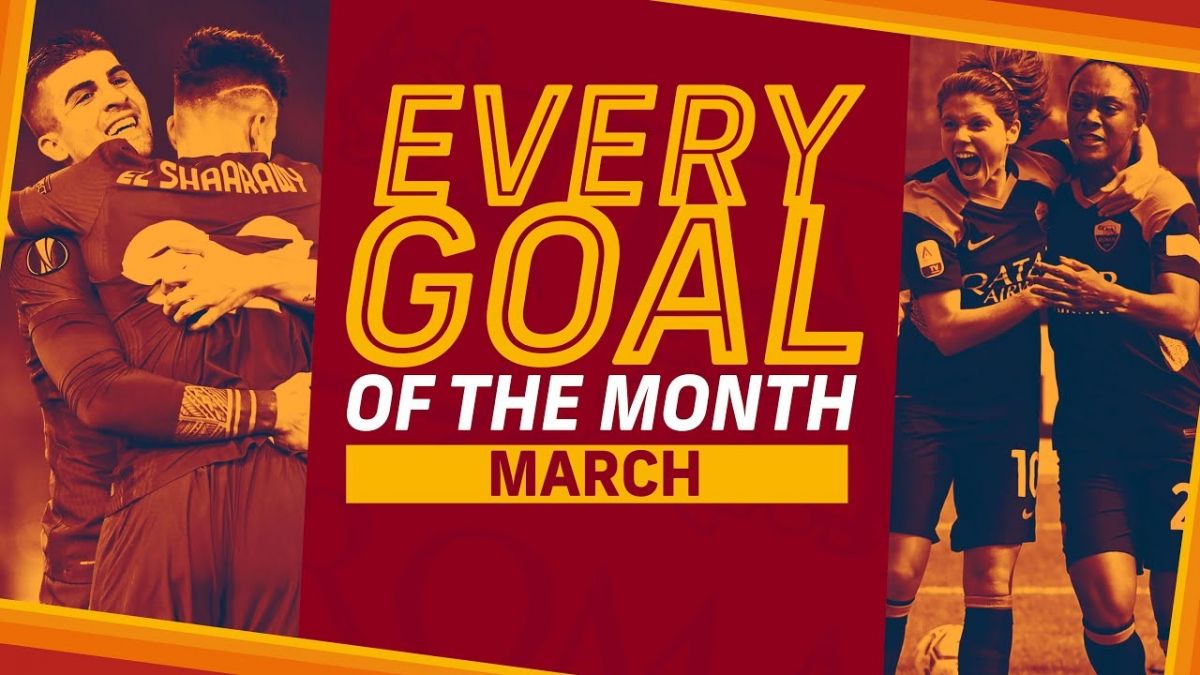 تمام گل های رم در ماه مارس 2021