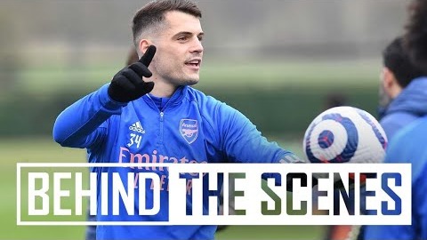 تمرین آرسنال برای تقابل با اسلاویا پراگ