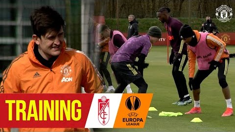 آخرین تمرین منچستریونایتد برای تقابل با گرانادا