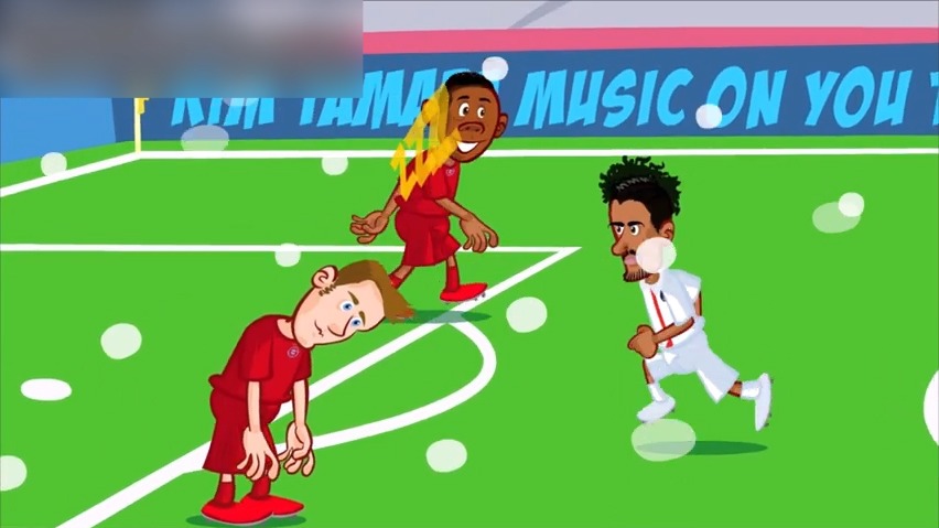 انیمیشن طنز بازی بایرن مونیخ 2-3 پاری سن ژرمن