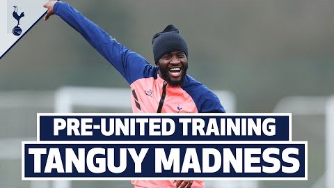 تمرین تاتنهام برای تقابل با منچستریونایتد