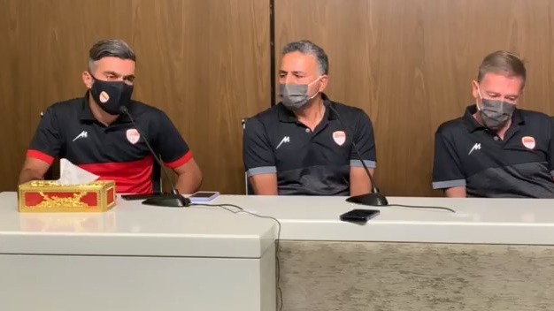 صحبت های احمد عبدالله زاده در کنفرانس خبری قبل از بازی با العین امارات