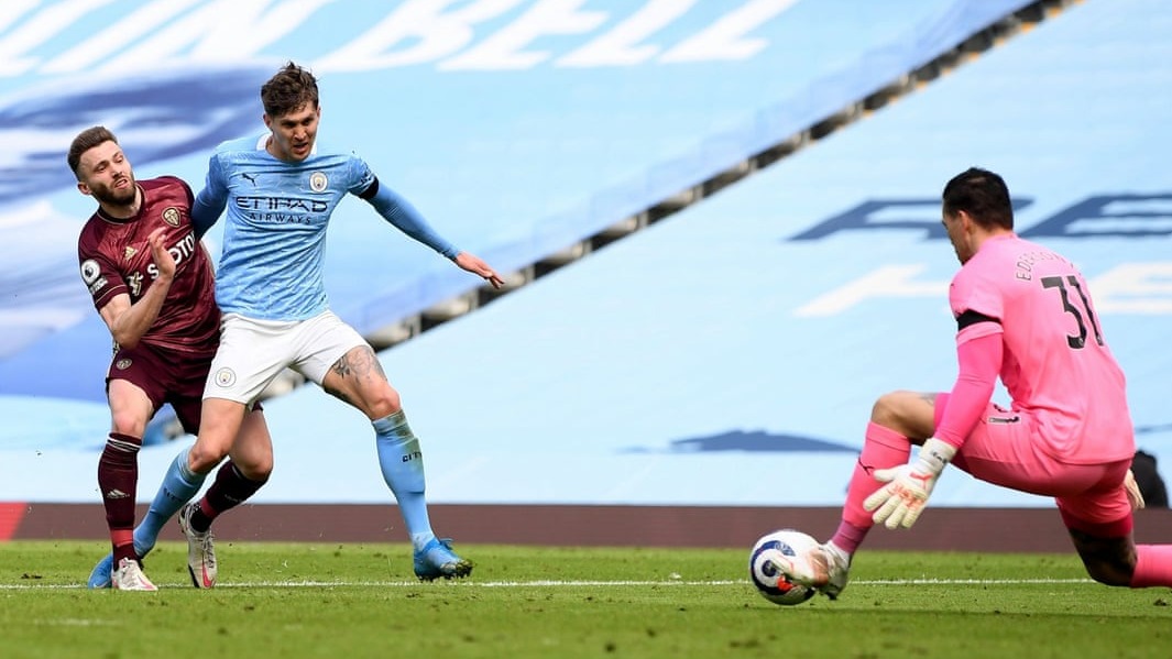 گل دوم لیدزیونایتد به منچسترسیتی (دبل دالاس)