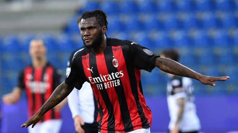 گل دوم میلان به پارما (کسیه)