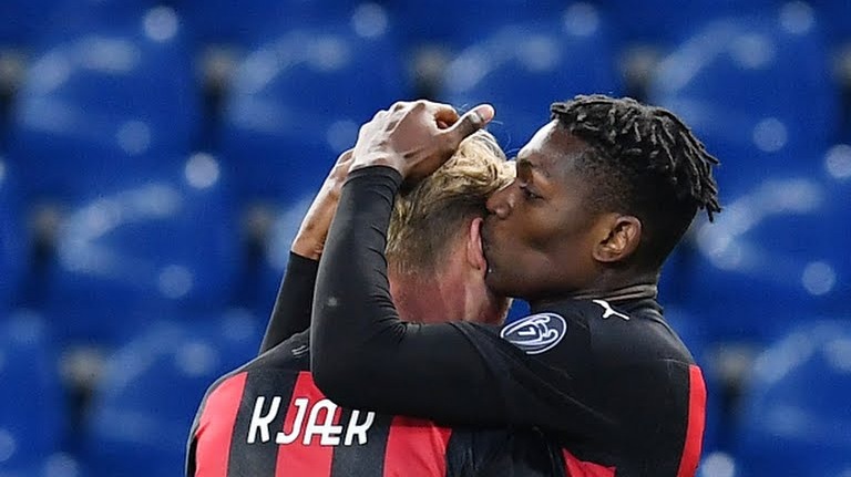 گل سوم میلان به پارما (رافائل)