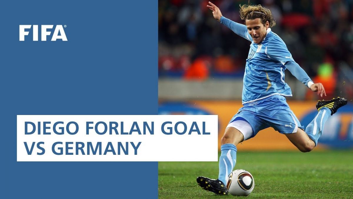 گل دیگو فورلان مقابل آلمان در جام جهانی 2010 از زوایا مختلف