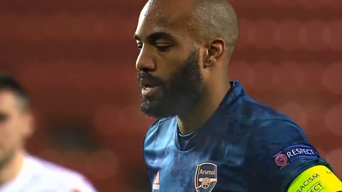 گل دوم آرسنال به اسلاویا پراگ (لاکازت)