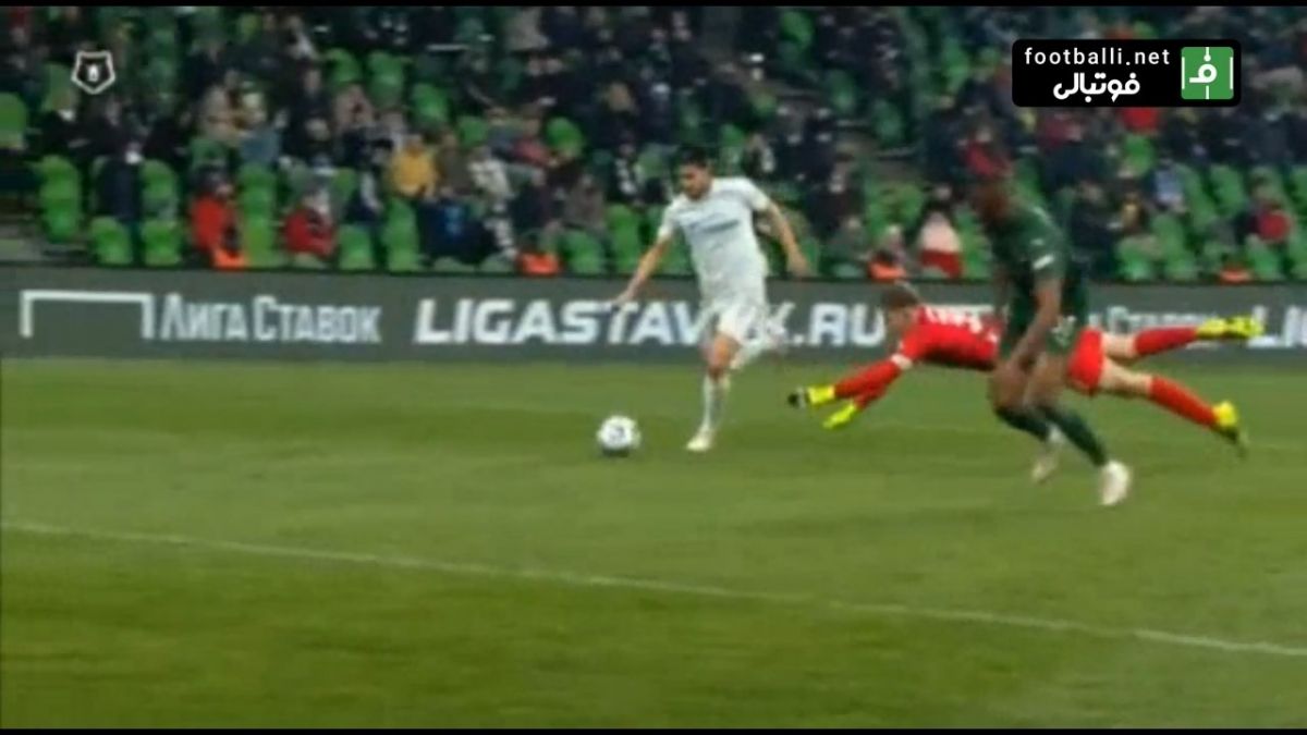 گل اول زنیت به کراسنودار (سردار آزمون)