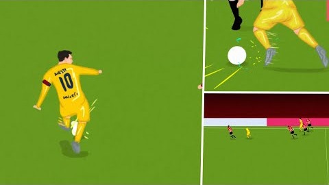 انیمیشن گل زیبای لیونل مسی به بیلبائو در فینال جام حذفی