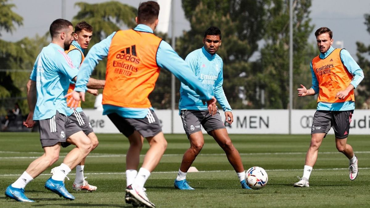 تمرین رئال مادرید برای تقابل با کادیز