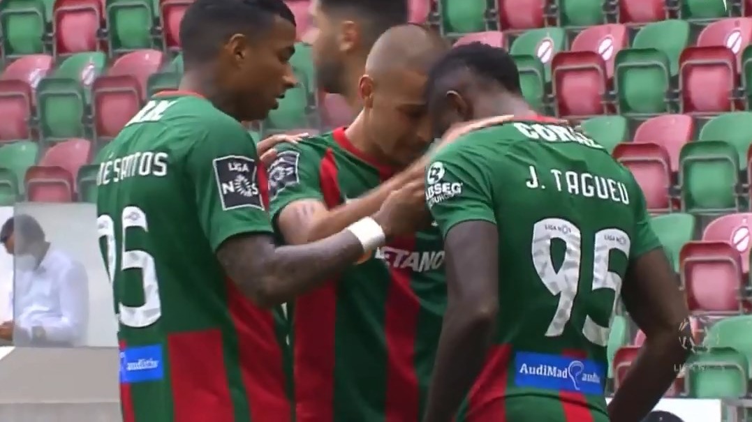 گل اول ماریتیمو به ریو آوه (پاس گل علیپور)