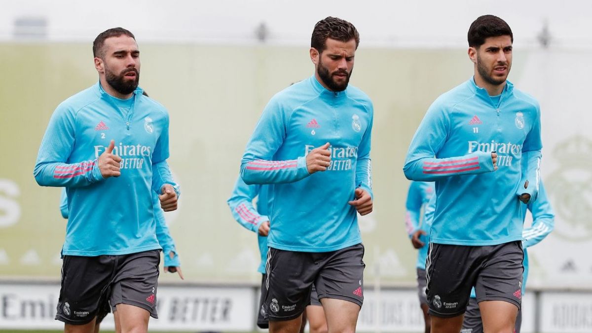 تمرین رئال مادرید برای تقابل با بتیس