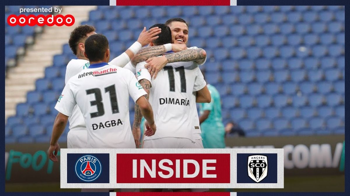 حواشی بازی پاری سن ژرمن 5-0 آنژه از نگاه دوربین پاریسی ها