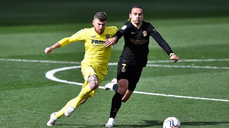 خلاصه بازی ویارئال 1-2 بارسلونا (دبل گریزمن)