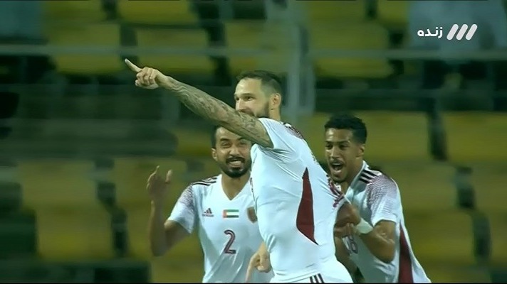 گل اول الوحده امارات به پرسپولیس (تیم ماتاوز)