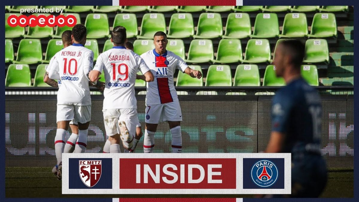 حواشی بازی متز 1-3 پاری سن ژرمن از نگاه دوربین پاریسی ها