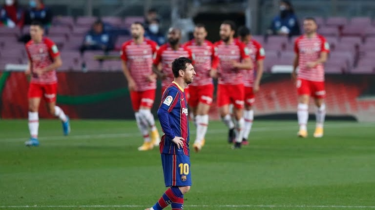 گل دوم گرانادا به بارسولنا (مولینا)