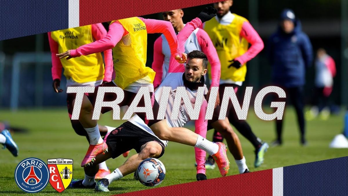 آخرین تمرین پاری سن ژرمن برای تقابل با لنس