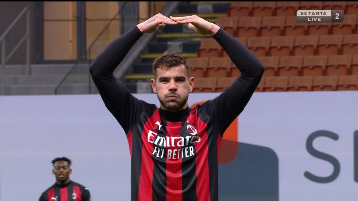 گل دوم میلان به بنونتو (تئو هرناندز)