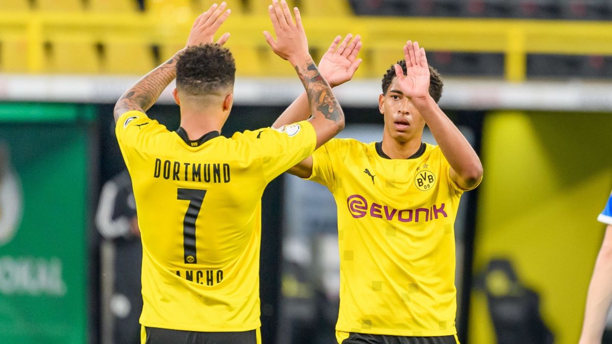 خلاصه بازی دورتموند 5-0 هولشتاین کیل (جام حذفی)