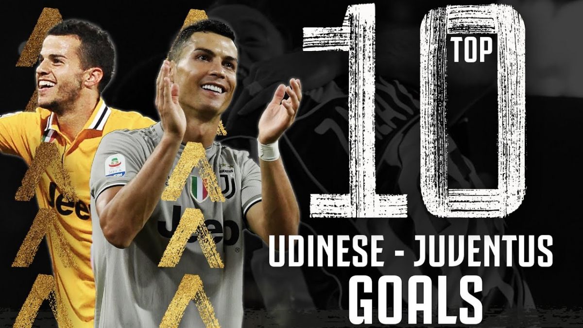 10 گل برتر یوونتوس در تقابل با اودینزه
