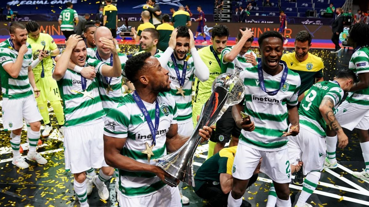 فینال فوتسال لیگ قهرمانان اروپا: بارسلونا 3-4 اسپورتینگ (کامبک درخشان اسپورتینگ)