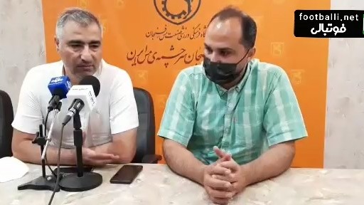 صحبت های ساکت الهامی در نشست خبری پیش از دیدار نساجی و مس رفسنجان