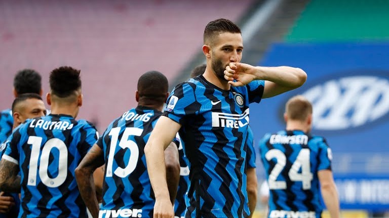 گل اول اینتر به سمپدوریا (گالیاردینی)