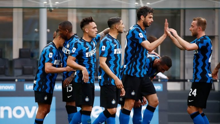 گل سوم اینتر به سمپدوریا (دبل سانچز)