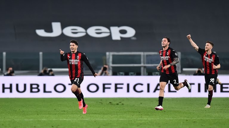 گل اول میلان به یوونتوس (براهیم دیاز)