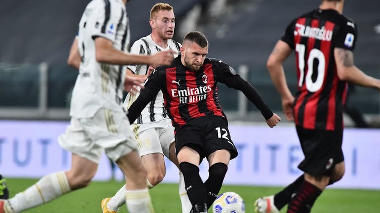 گل دوم میلان به یوونتوس (ربیچ)