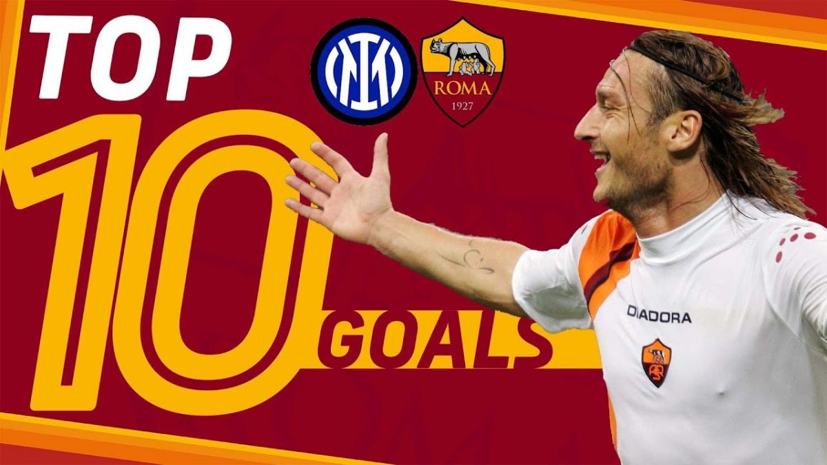 10 گل برتر رم مقابل اینتر