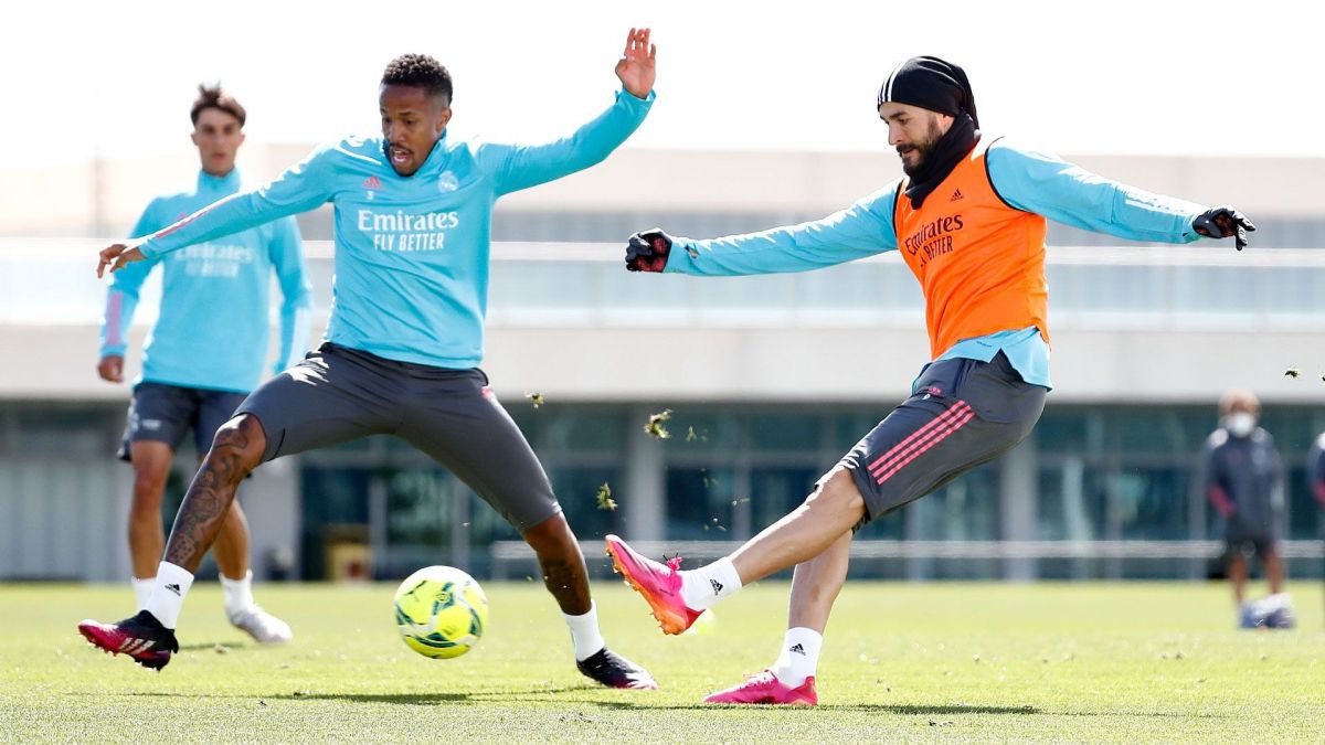 تمرین رئال مادرید برای تقابل با گرانادا