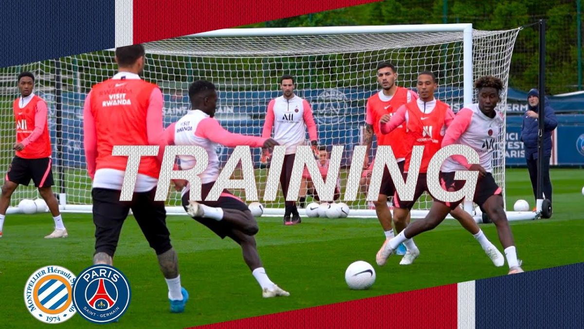 آخرین تمرین پاری سن ژرمن برای تقابل با مون پلیه