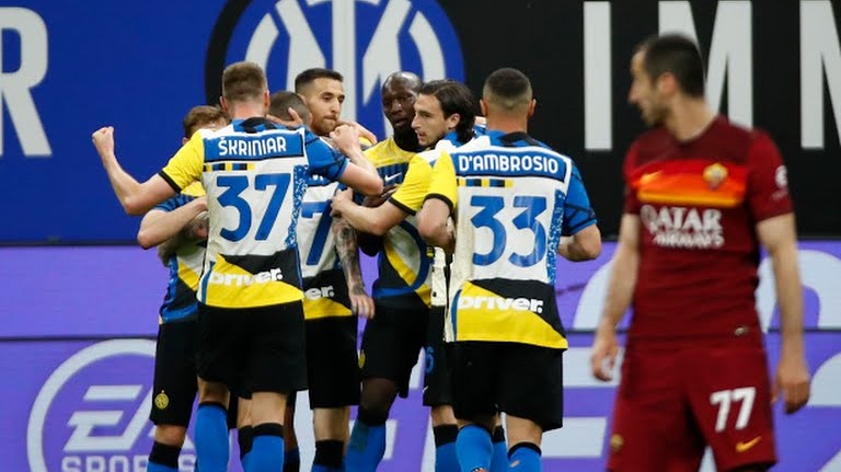 گل دوم اینتر به رم (وسینو)