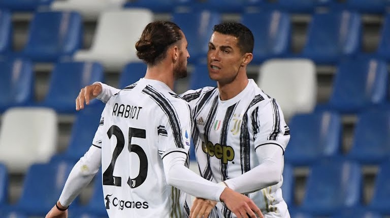 گل اول یوونتوس به ساسولو (رابیو)