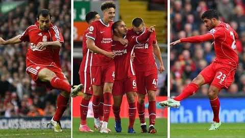 بازیکنانی که گل اول خود برای لیورپول را از راه دور به ثمر رساندند